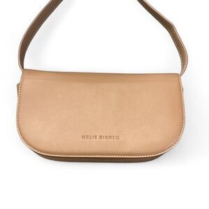 Melie Bianco Vegan Leather Shoulder Bag‎ Adjustable Strap